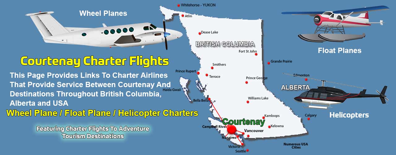 Courtenay Charter Flights